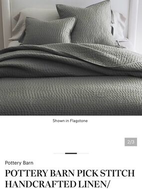 Pottery Barn Shams